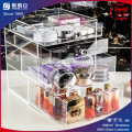 Boîte d&#39;exposition OEM Acrylic Cosmetic Makeup Organizer